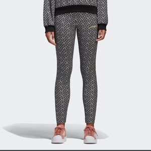 Adidas All Over Print Leggings